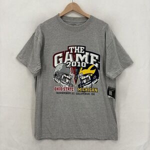 Ohio State Buckeyes Michigan Shirt Mens Large Gray NCAA Football Pro Edge NWT
